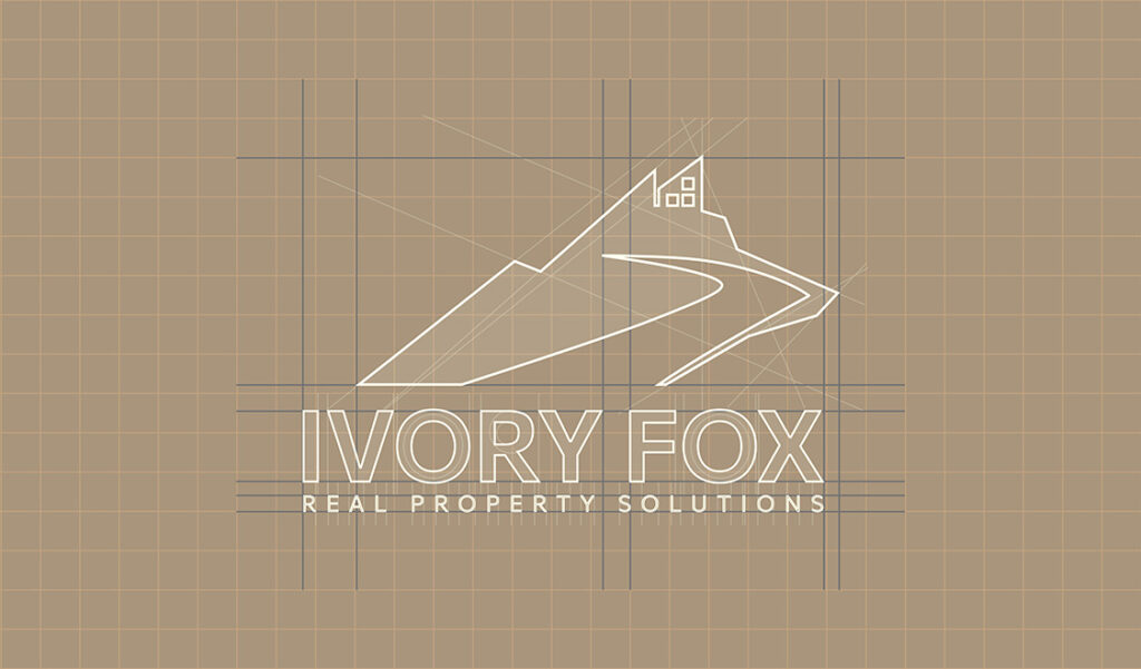 Branding and logo design for The Ivory Fox