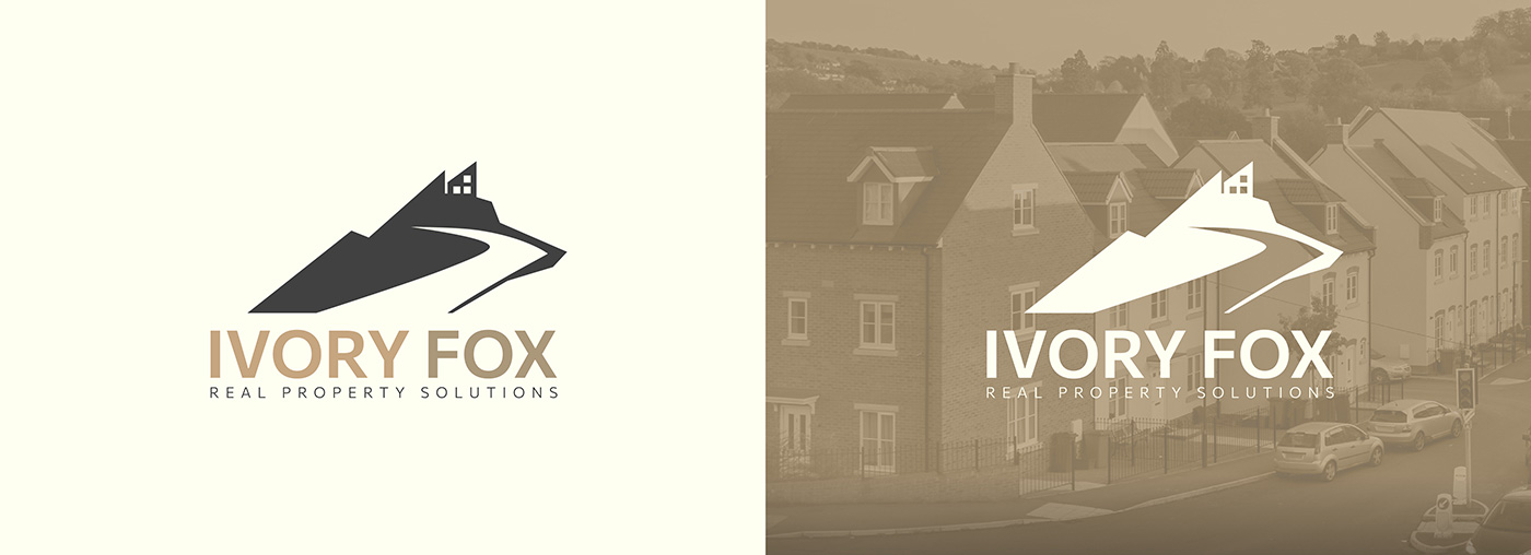 branding and logo design for The Ivory Fox