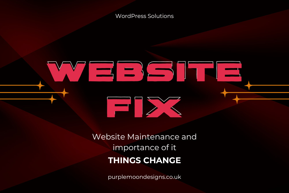 Website Maintenance